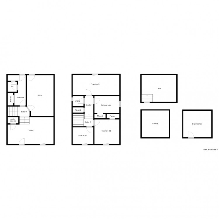 SAUDRAIS 07 09 LIVRE S CHANGEON. Plan de 0 pièce et 0 m2