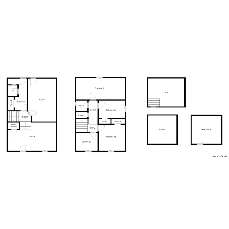 SAUDRAIS 07 09 LIVRE S CHANGEON. Plan de 