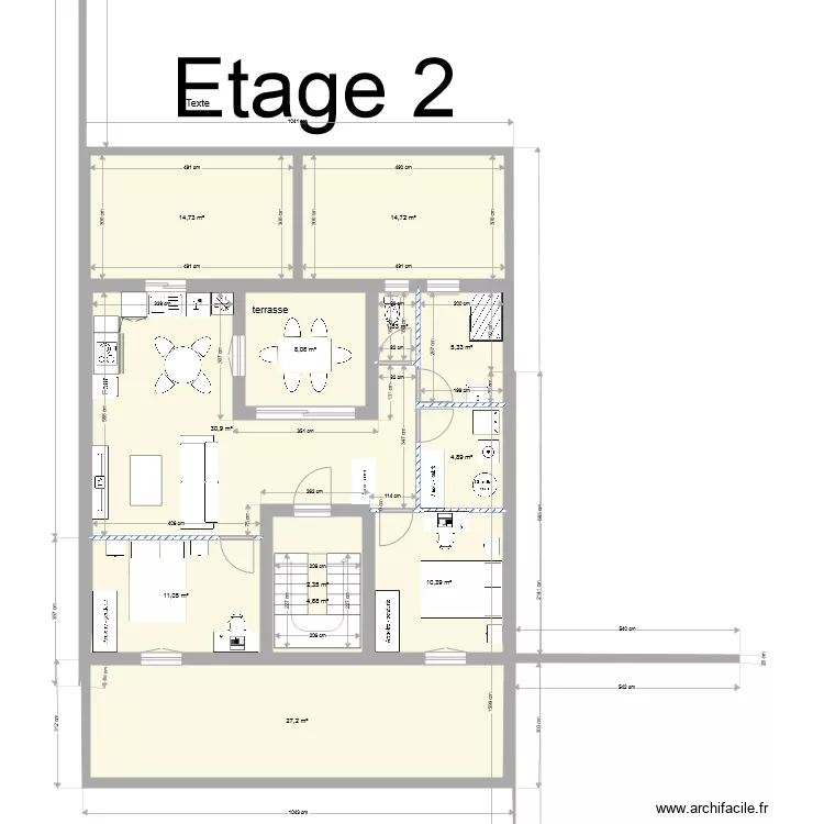 aubepines neuf mp2. Plan de 