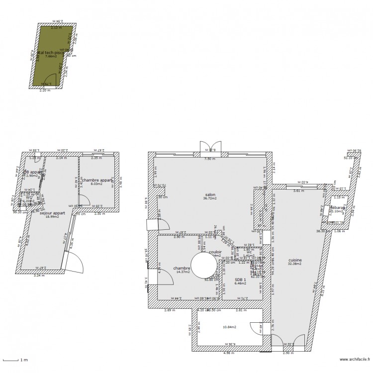 RDC 339 AV DU GENERAL LECLERC. Plan de 0 pièce et 0 m2