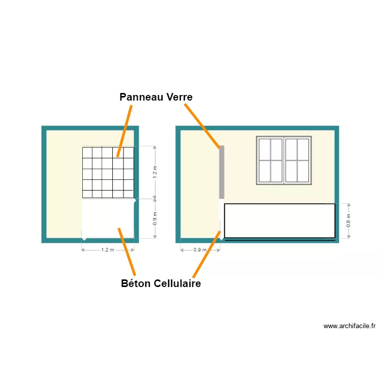 SDBPanneauDeVerre. Plan de SDBPanneauDeVerre. Plan de