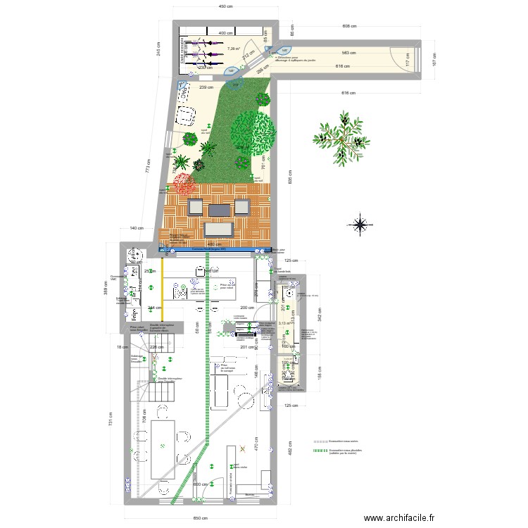 Plan RDC. Plan de 0 pièce et 0 m2