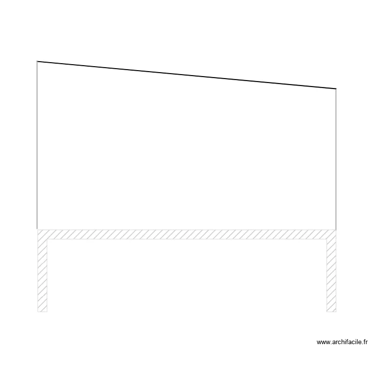 atelier pignon. Plan de 
