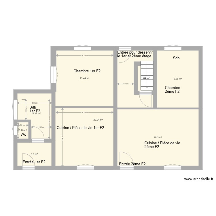 Marnaz Maison RDC avec 10cm isolation murs extérieurs. Plan de 0 pièce et 0 m2