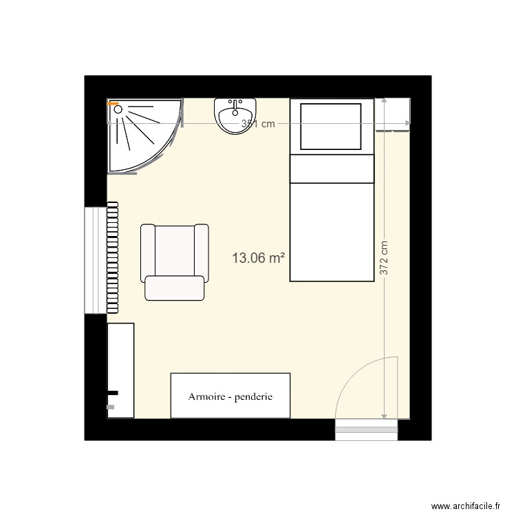 balusseau 1. Plan de 0 pièce et 0 m2