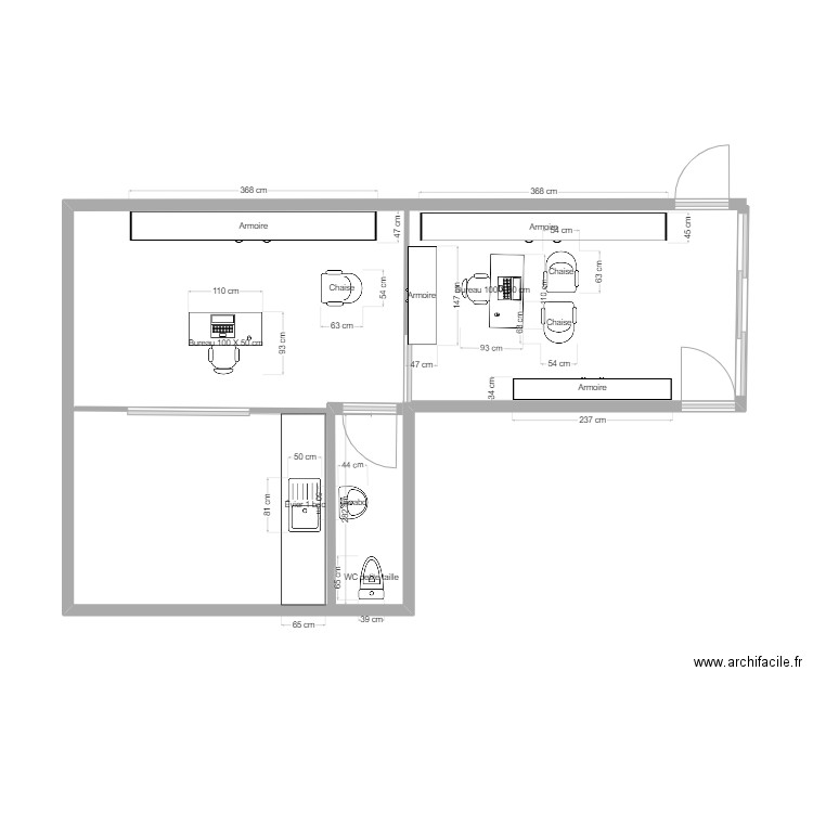 Cabinet de Taha ver1. Plan de 0 pièce et 0 m2