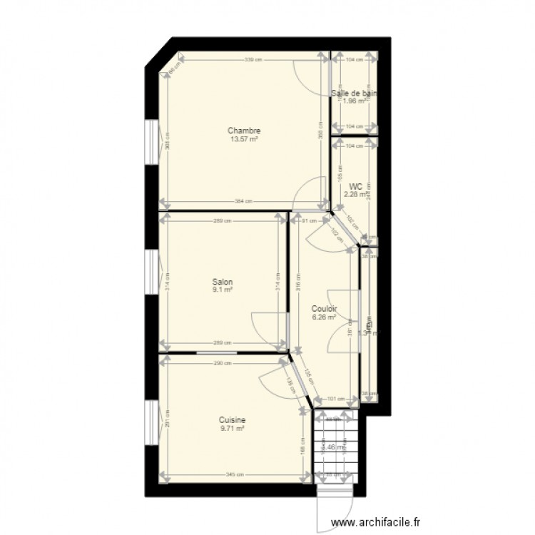 PONCEAU. Plan de 0 pièce et 0 m2