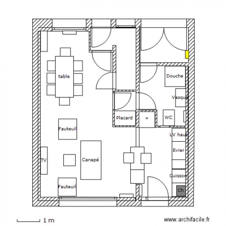 RC Projet V13d - Deplcmt tabl elec. Plan de 0 pièce et 0 m2