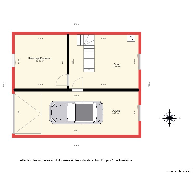 BI 1649 niveau 0. Plan de 0 pièce et 0 m2