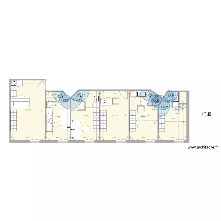 Studio 6 Frederic  SCENARIO T2. Plan de 