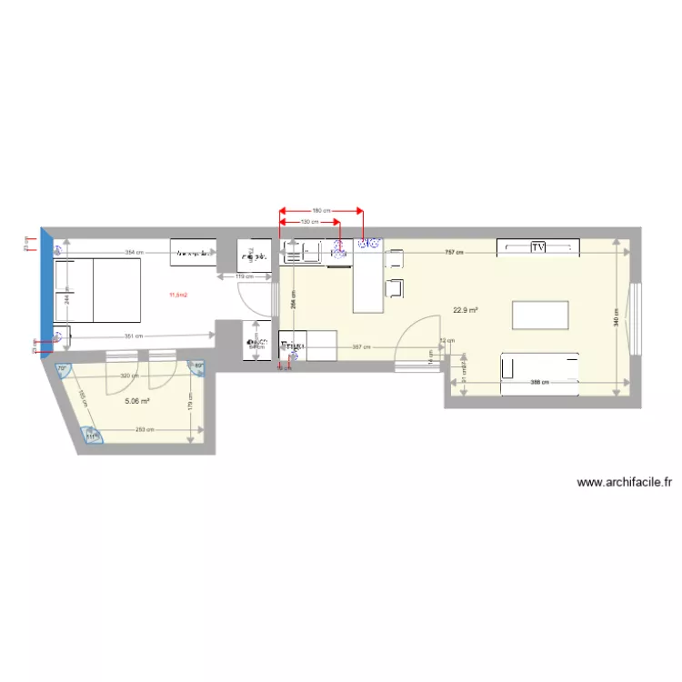 Vauban RDC V1. Plan de 