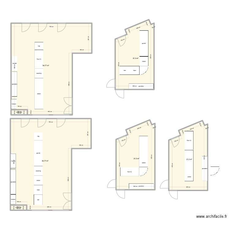 Chagrot Mignovillard. Plan de 7 pièces et 175 m2