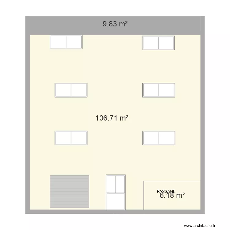 RACINE FACADE NORD VERSION2. Plan de 