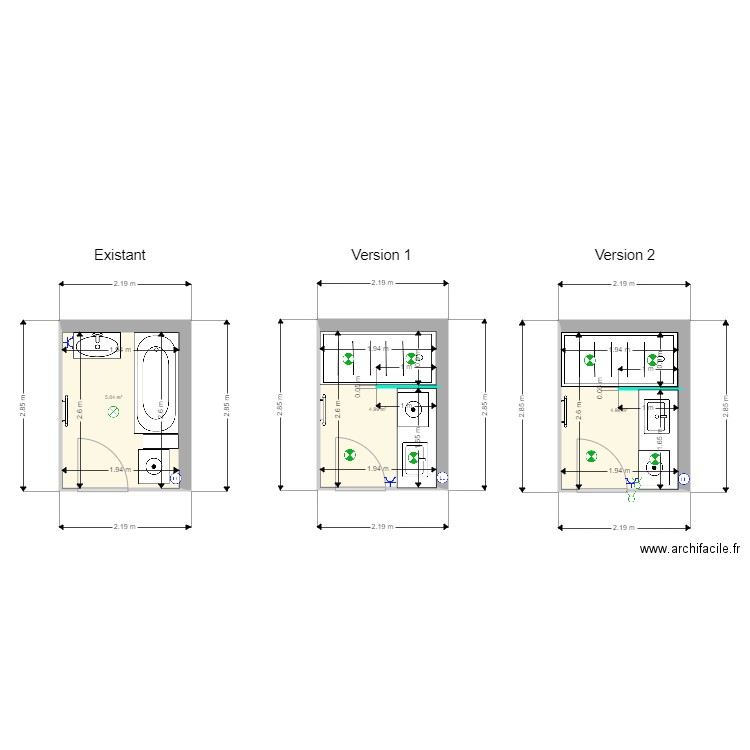 JM et Laure. Plan de 0 pièce et 0 m2