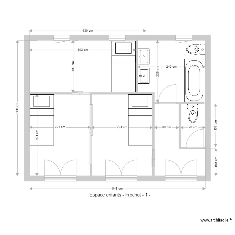 martyrs 2. Plan de 0 pièce et 0 m2