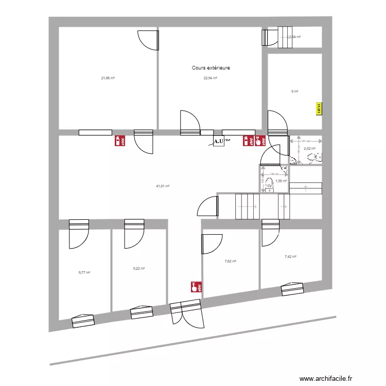 HAS Convalescent RDC MS. Plan de 