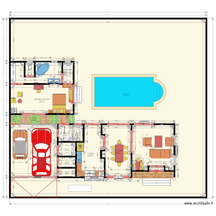 PLAN HERVE1. Plan de 0 pièce et 0 m2