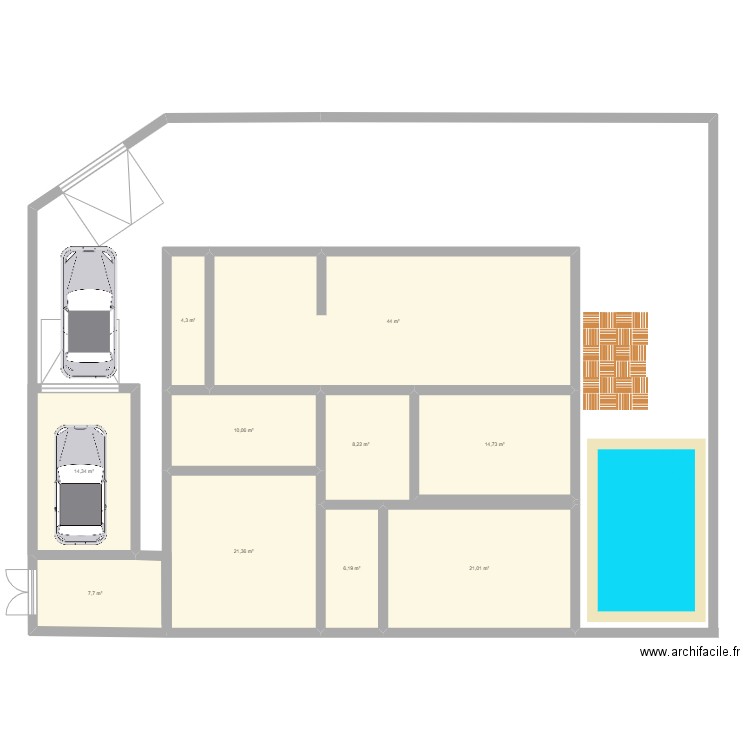 essai 1. Plan de 0 pièce et 0 m2