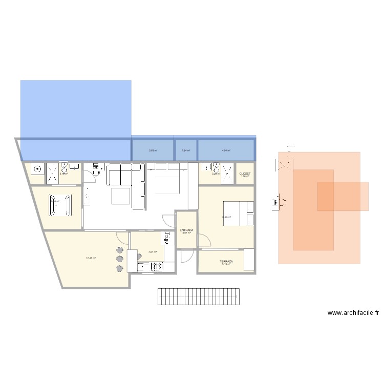 ETAGE FUTURO CASA HARMONY . Plan de 0 pièce et 0 m2