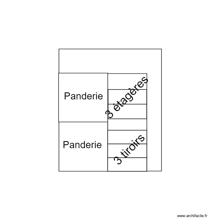 dressing kent. Plan de 