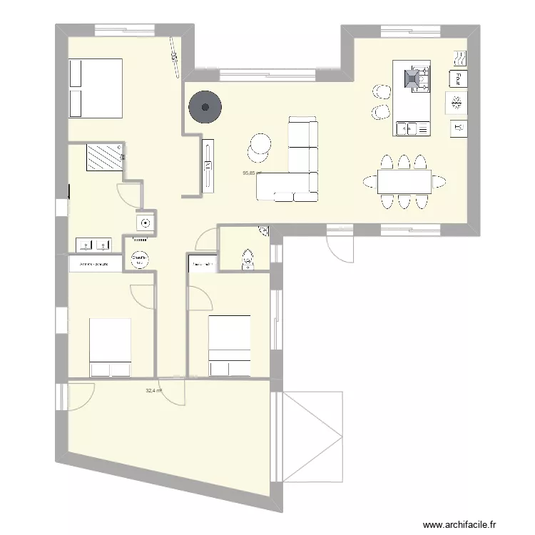 maison2. Plan de 