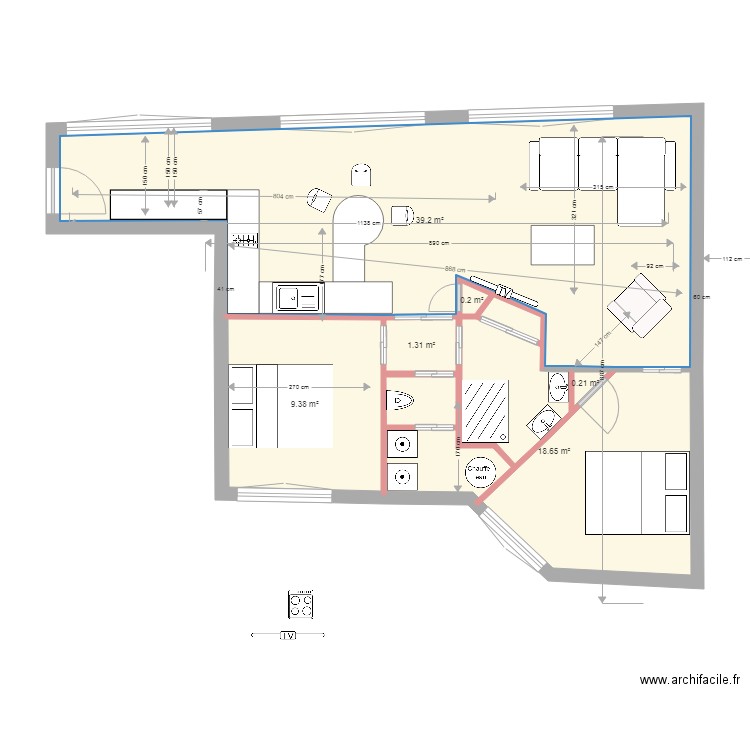 projet paris QUASI DEFINITIF. Plan de 0 pièce et 0 m2