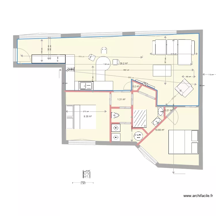 projet paris QUASI DEFINITIF. Plan de 