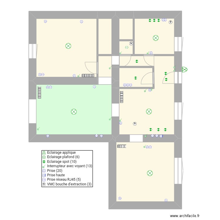 plan_elec. Plan de 0 pièce et 0 m2