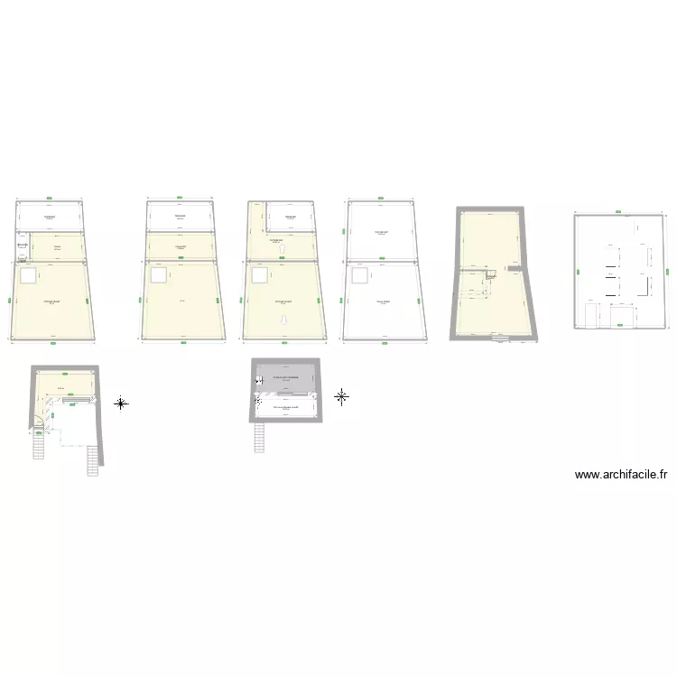 facade. Plan de 