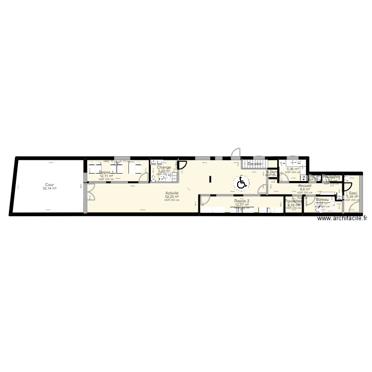 94 St Maur 65 Foch Projet rectif - ArL V3 270423. Plan de 0 pièce et 0 m2