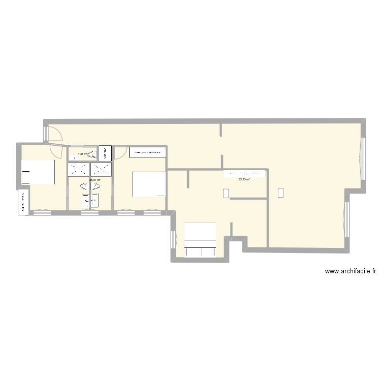 lagasca 27 3e. Plan de 0 pièce et 0 m2