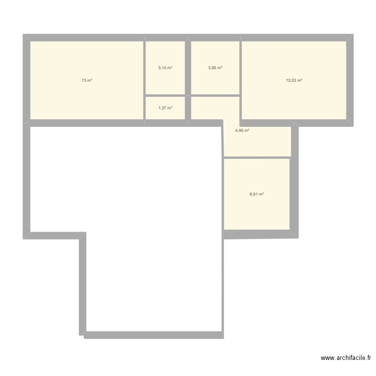 maison. Plan de 0 pièce et 0 m2