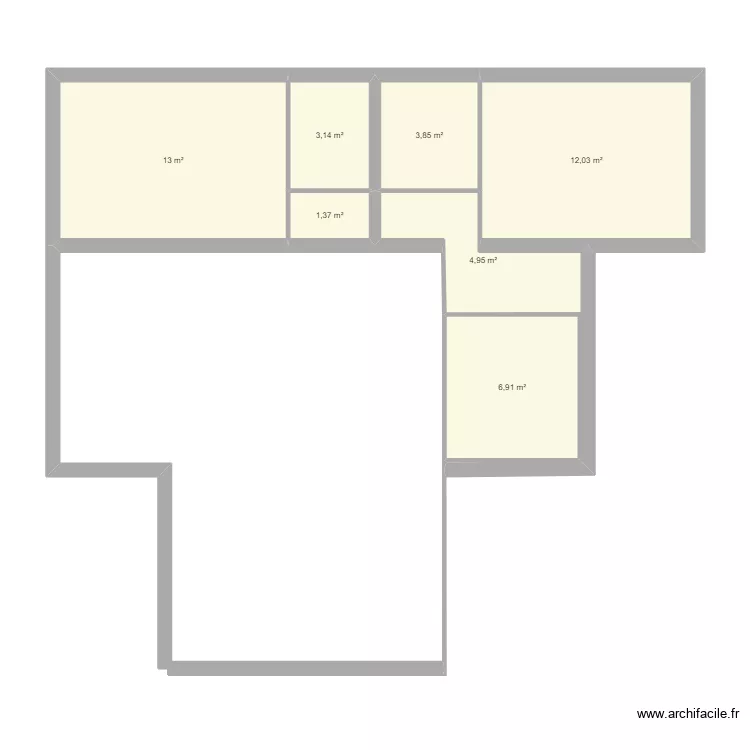 maison. Plan de maison. Plan de