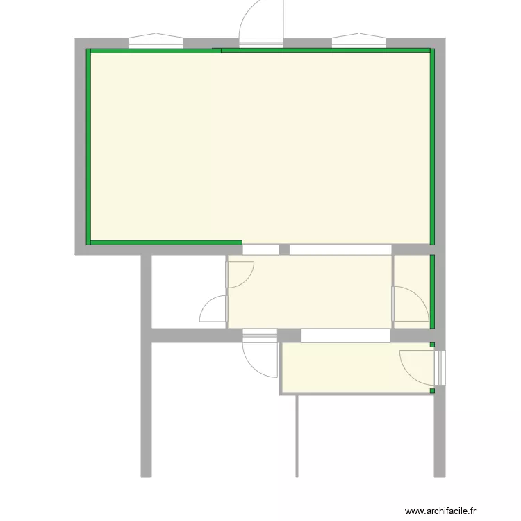 Maison APRES. Plan de 