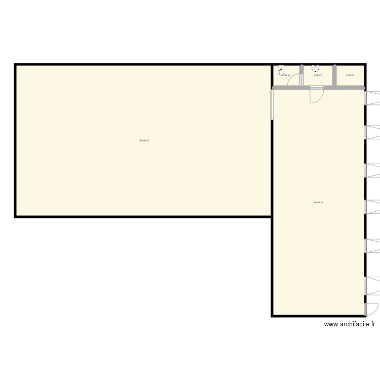 Plan MIN Bras de Fer . Plan de 0 pièce et 0 m2