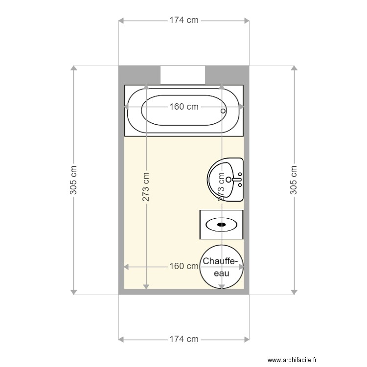 LOY Marie claude sdb edl. Plan de 0 pièce et 0 m2