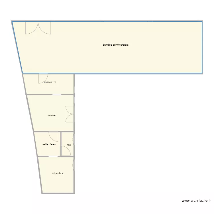 mercier am 1183. Plan de 
