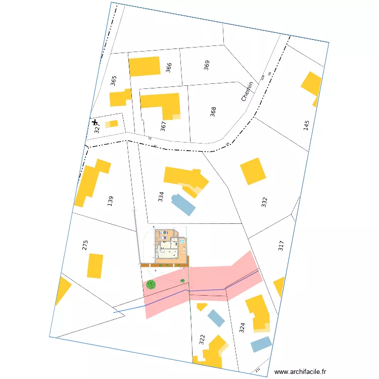 Plan de masse PBC id&eacute;es 4. Plan de 