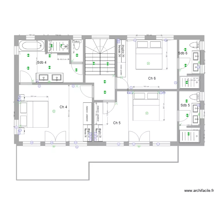 Cap Ferret R1. Plan de 