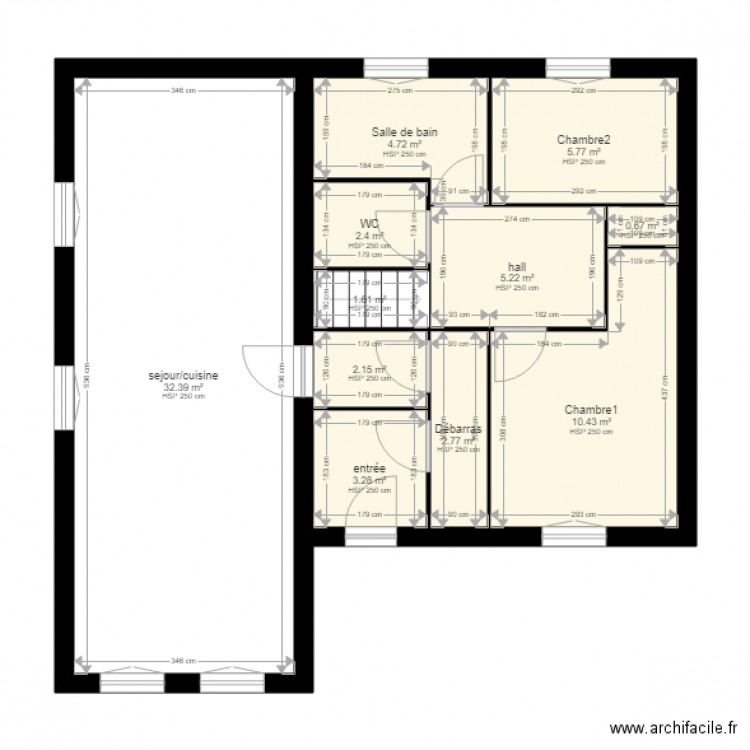 BAUDIMENT. Plan de 0 pièce et 0 m2