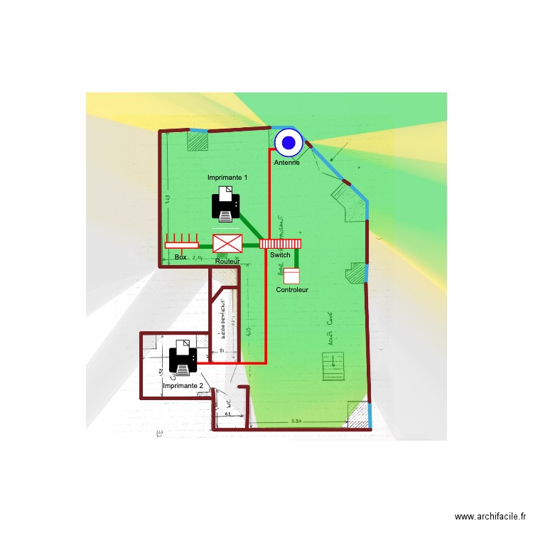 Plan Omada Ludo & Co Steph. Plan de 0 pièce et 0 m2