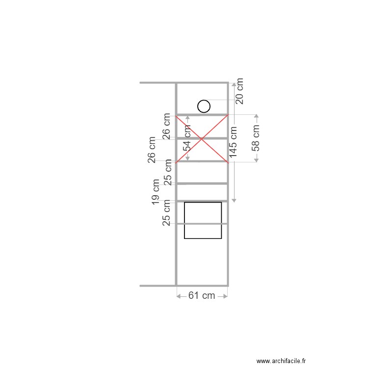 sdb reuilly. Plan de 0 pièce et 0 m2