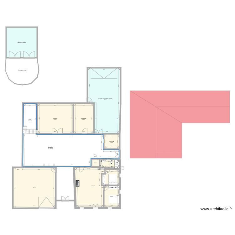 MENDES  QUARTOS. Plan de 0 pièce et 0 m2