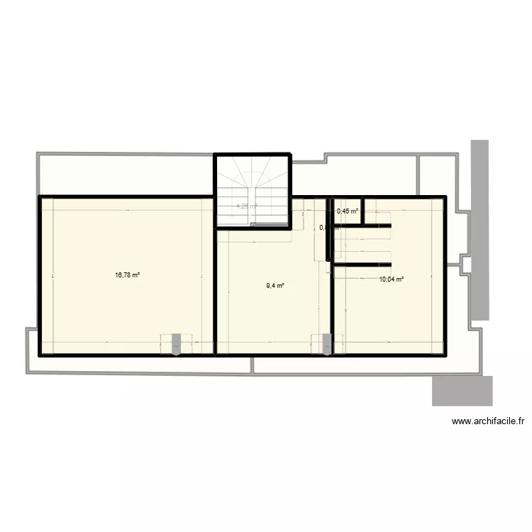 Plan avec cotes. Plan de 16 et 198 m² Plan avec cotes. Plan de 16 et 198 m²
