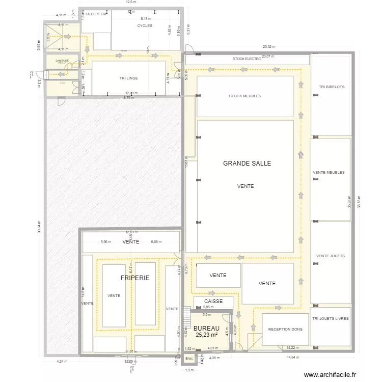 IMPLANTATION Option a. Plan de IMPLANTATION Option a. Plan de