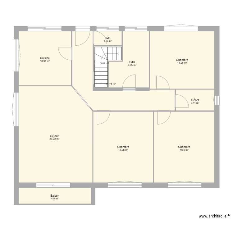 Maison Chamblade V00. Plan de 0 pièce et 0 m2