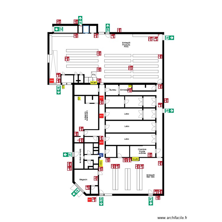 QUAI SUD sortie atelier. Plan de 0 pièce et 0 m2