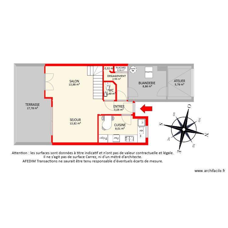 BI 7438 RDC PASCAL. Plan de 0 pièce et 0 m2