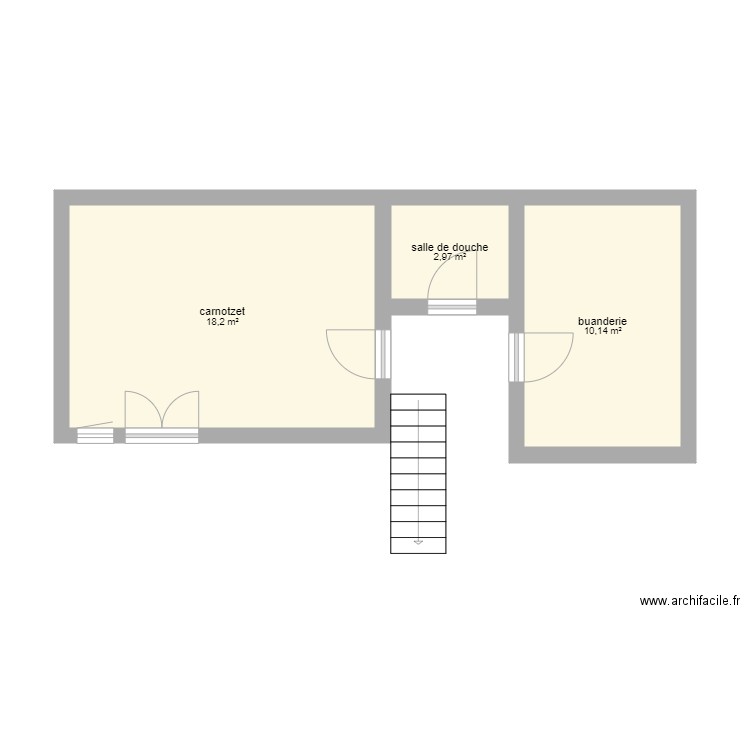 plan 5 villa champzabé. Plan de 0 pièce et 0 m2