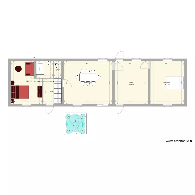 Plan Option 2. Plan de 